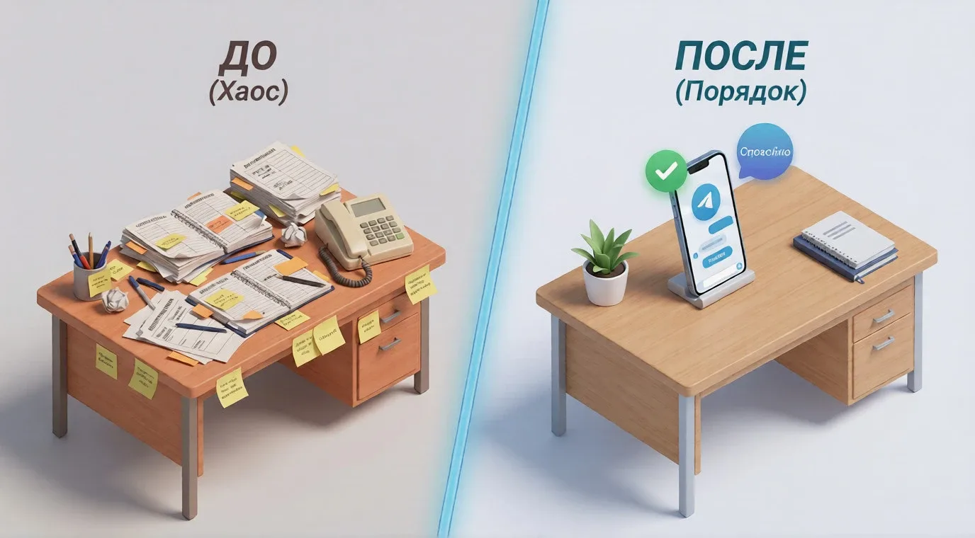 До и После